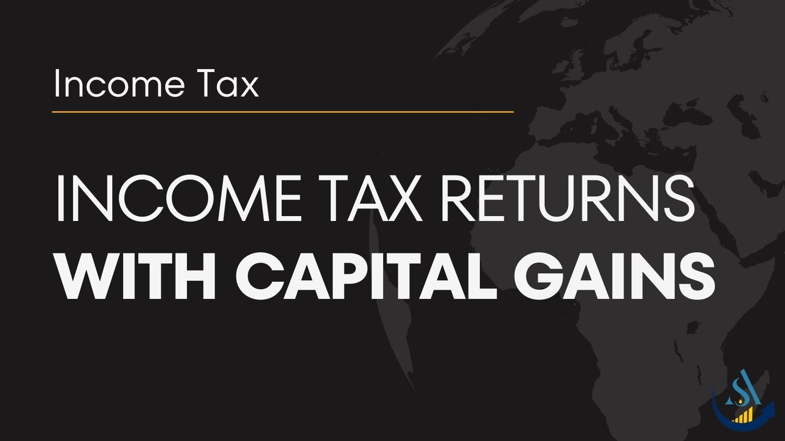 Income Tax Return with capital gains